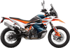Stompgrip 55-10-0206B Tank Grips - Volcano - Black - for Ktm - Adventure 23-25