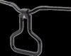 LA Choppers LA-7339-16B Road Glide Kage Fighter T-Bar Handlebars 16" Black