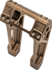 Kodlin USA K55123B Fastback Risers - 6" - Bronze