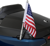 Show Chrome 41-203L Folding Flag Pole - Left - Chrome - for Can-Am Rt