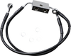 DRAG SPECIALTIES 1741-5287 FRT BRAKE LINE XL BK