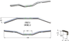 Khrome Werks 300902 Street-X Handlebars - Low Bend - Chrome