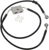 DRAG SPECIALTIES 1741-5299 FRT BRAKE LINE XL BK +12