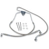 Drag Specialties 1741-2629 Brake Line - Front - +2" - Touring - Stainless Steel