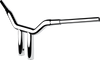 La Choppers La-7345-10 1-1/2" Kage Fighter T-Bar - 10" - Chrome