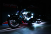 Custom Dynamics M2WK1-IND-WHITE White MagicFlex 2 LED Wheel Kit for Indian