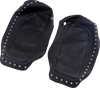 Mustang 77623 Saddlebag Lid Covers - Chrome Stud - FL 14-24