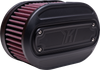 Kodlin Usa K29246 Oval Air Cleaner Kit - Black - Touring