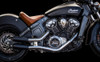 TRASK TM-3042BK MUFFLER IND SCOUT BLK