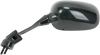 Emgo 20-43014 Mirror - Side View - Black/CF - Rectangle - Left - for Kawasaki
