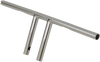 Drag Specialties Handlebar - T-Bar - Dimpled - 6" - Chrome