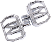 Thrashin Supply CO. TSC-2031-3-SF Mini Aggressor Floorboards - Chrome - Front