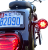 Custom Dynamics PB-BR-RR 56-BS Bullet Turn Signal 1156 - Black - Smoke Lens