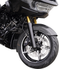 Arlen Ness 71-422 Wheel - Factory 24 - Front - Black/Contrast Cut - 21x3.5
