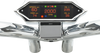 Dakota Digital MLX-9204 Speedometer - Spiked - Chrome