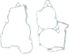 Prox 34.6321 Complete Gasket Set - for Gas Gas/for Husqvarna/for for Ktm