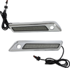 Custom Dynamics CD-SBL-DC4-SC Latch Light - Dual Color - Smoke - Chrome