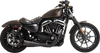 Vance & Hines 47328 2-into-1 Upsweep Pcx Exhaust System - Black