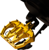 Thrashin Supply CO. TSC-2031-5-D Mini Aggressor Floorboards - Gold - Rear