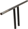 Drag Specialties Handlebar - T-Bar - Dimpled - 10" - Black