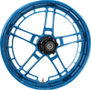 Arlen Ness 330-047 Rim - Flatline - Front - Blue - 19x3.25