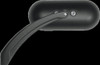 DRAG SPECIALTIES 0640-0488 MIRROR OVAL HOTOP FLATBLK