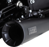 Vance & Hines 47627 Upsweep 2-into-1 Exhaust System - Stainless Steel - Black