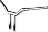 La Choppers La-7343-12 One-Piece Kage Fighter Handlebar - 12" X 1-1/2" - Chrome