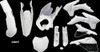 Acerbis 2314330002 White Plastic Kit