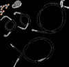 LA CHOPPERS LA-8051KT-16B CABLE KT BK15-17"FLHT ABS