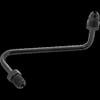 GOODRIDGE P666-03BK DBL BEND TUBE ADPTR BLACK