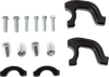 Moose Racing 50-5218B Evo 2 Black Debris Deflectors with Tapered Clamp Set