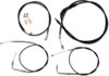 LA CHOPPERS LA-8220KT-13B CABLE KIT BK12-14"FLD/DWG