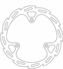 MOTO-MASTER 110244-PU Brake Rotor - Front - Flame