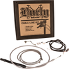 Burly Brand B30-1312 Touring Model Control Kit - 16" - Stainless Steel
