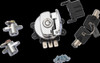 Drag Specialties 2106-0407 Side Hinge Ignition Switch with Saddlebag Lock Chrome