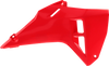 Cycra 1CYC-1891-32 Replica Radiator Shrouds - Red