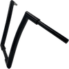 Fat Baggers Inc. 607016-B 1-1/2" Ez Install Flat Top Handlebar - 16" - Black