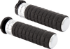 Arlen Ness 500-003 SpeedLiner Grips - TBW - Chrome