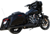 La Choppers La-7100-00B Engine Guard - Black - Twin Peaks
