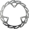MOTO-MASTER 110240-PU Brake Rotor - Front - Flame