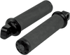 RSD Tracker Footpegs with Straight Male Mounts - Black Ops 0035-1088-SMB