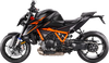 Stompgrip 55-10-0213B Tank Grips - Volcano - Black - for Ktm - Duke 24-25