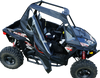 Seizmik 51-20995 Soft Enclosure - Upper - Black/Clear - for Polaris - Rzr
