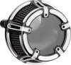 Arlen Ness 600-237 Method Clear Series Air Cleaner - Contrast Cut