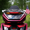 Show Chrome 52-970BK LED Trunk Light - Amber/Red Lens - Black - GL1800