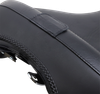 Mustang 79914 Wide Touring Solo Seat w/ Backrest fits 05-17 FLSTN w/ Seat Bar