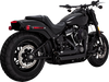 Vance & Hines 47333-22 Shortshots Staggered Pcx Exhaust System - Matte Black
