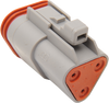 Namz DP-3G Deutsch Plug - 3 Pin - Gray