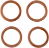 Moose Racing K02-1-042/P Brake Line - Stainless Steel